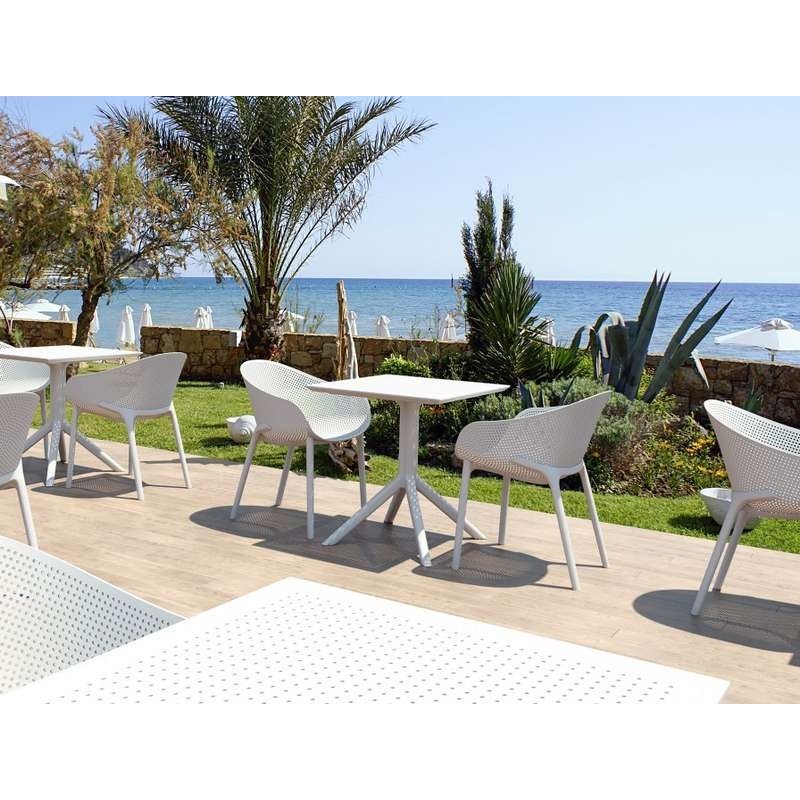 Τραπέζι Art Maison Strand - Taupe (70x70x74εκ)