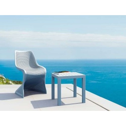 Τραπέζι Art Maison Skanderborg - Silver Gray (45Χ45Χ45εκ)