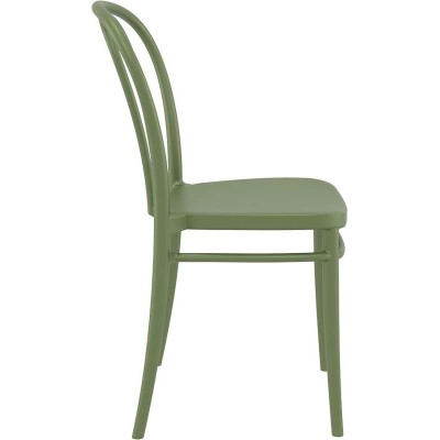 ΚΑΡΕΚΛΑ ART MAISON CONCORD - OLIVE GREEN (45x52x85εκ.)