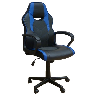 Καρέκλα Gaming Art Maison Smorumnedre - Black Blue (60Χ64Χ103-113εκ.)