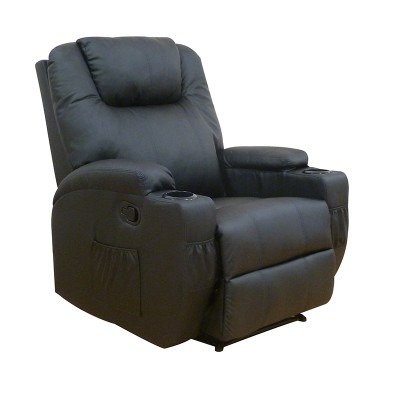 Πολυθρόνα Relax Art Maison Slagelse - Black PU (85Χ93Χ104εκ.)