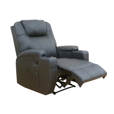 Πολυθρόνα Relax Art Maison Slagelse - Black PU (85Χ93Χ104εκ.)