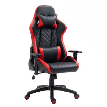 Καρέκλα Gaming Art Maison Smorumnedre - Black Red (69X62X126-136εκ.)