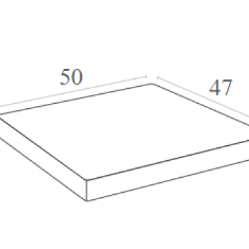 Μαξιλάρι Πολυθρόνας Art Maison Brande - Ecru (47x50x5εκ.)