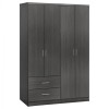 ΝΤΟΥΛΑΠΑ 4ΦΥΛΛΗ ART MAISON IRVINE - WENGE (120Χ42,5Χ180,5εκ.)