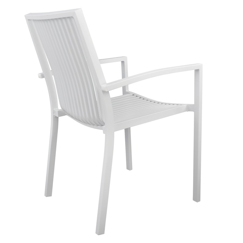 ΚΑΡΕΚΛΑ ART MAISON SENECA - WHITE (54,2x59x83,5Υεκ.)