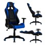 Καρέκλα Gaming Art Maison Baraboo - Black Blue PU (67x70x134cm)