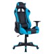 Καρέκλα Gaming Art Maison Baraboo - Black L.Blue PU (68x67x130εκ.)