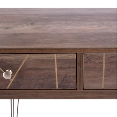 ΚΟΝΣΟΛΑ ART MAISON PURBANK - WALNUT (120x55x79,5εκ.)