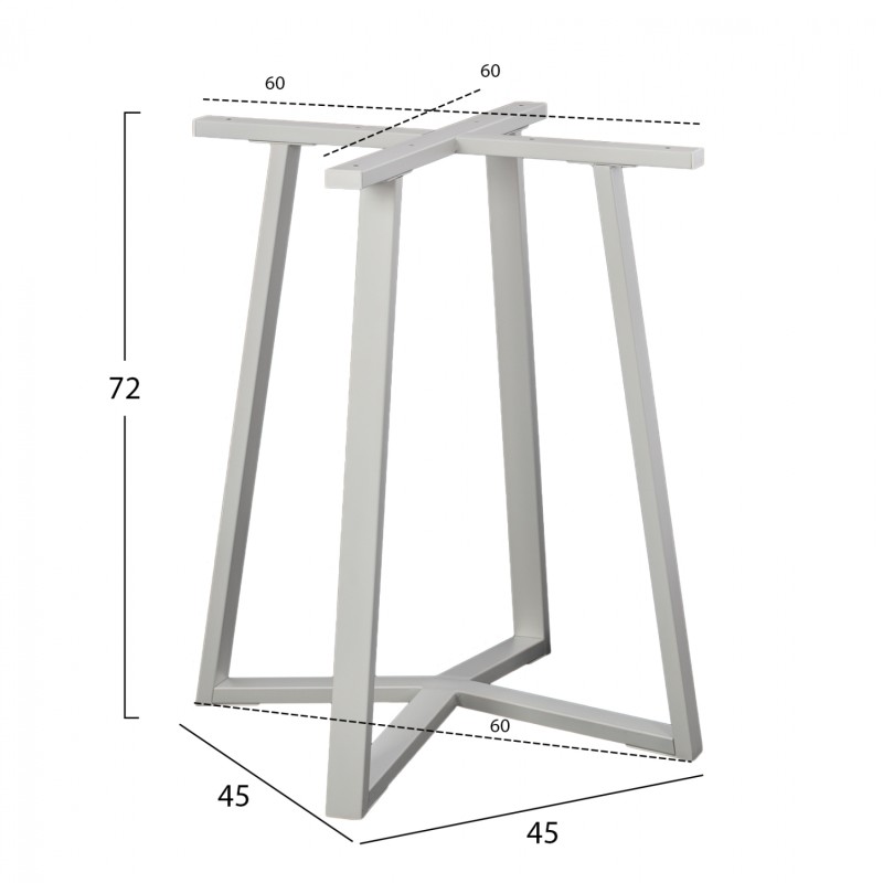 ΒΑΣΗ ART MAISON ELLICOT - WHITE (60x60x72εκ.)