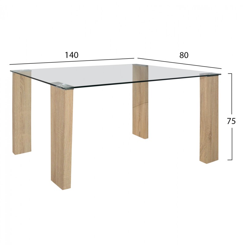 ΣΕΤ ΤΡΑΠΕΖΑΡΙΑ 5ΤΜΧ ART MAISON WREXHAM - CYPRESS GREEN (140Χ80X75εκ.)