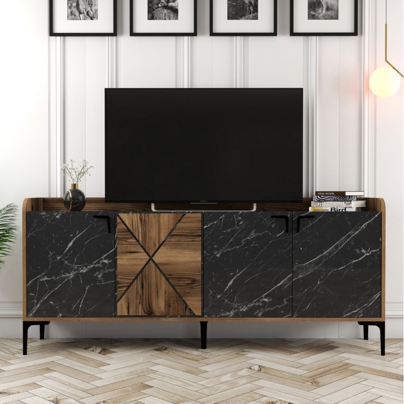 ΜΠΟΥΦΕΣ ART MAISON CHICO - BLACK (180x35x78εκ.)