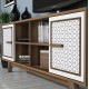 ΣΥΝΘΕΣΗ ΤΗΛΕΟΡΑΣΗΣ ART MAISON PUEBLO - WALNUT WHITE (160x35x56.2εκ.)