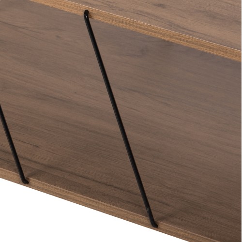 ΤΡΑΠΕΖΙ ΣΑΛΟΝΙΟΥ ART MAISON SANFRANCISCO - WALNUT BLACK (120Χ50Χ30εκ.)