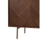 ΜΠΟΥΦΕΣ ART MAISON CALEXICO - WALNUT (150x40x80εκ)