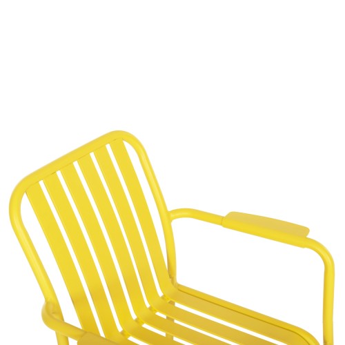 Καρέκλα Αλουμινίου Art Maison Nigeria - Yellow (63x58x85εκ.)