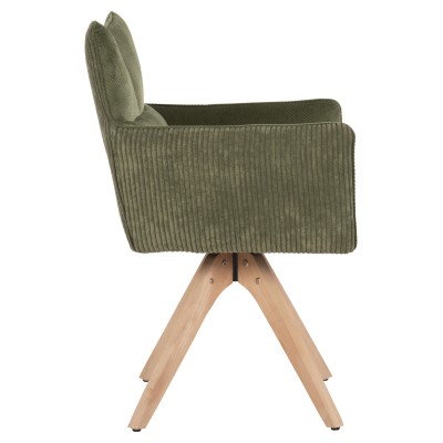 Πολυθρονάκι Art Maison Palos - Olive Green (61x57,5x91Υεκ.)