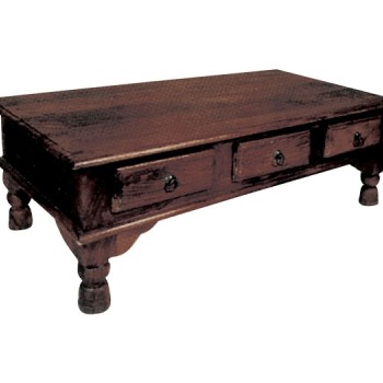 Τραπεζάκι Σαλονιού Art Maison Beaminster - Walnut (60x110x41cm)