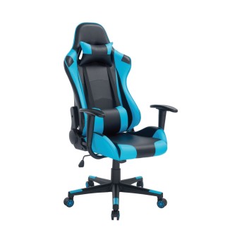 Πολυθρόνα Gaming Art Maison Shildon - Black Blue (67x63/134x125/135cm)