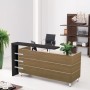 Reception Art Maison Askern - Walnut Black (180x75x110εκ.)   