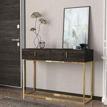 Κονσόλα Art Maison Limeuil - Gold Brown (120x37x84cm)