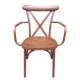 Καρέκλα Κήπου Art Maison Chateldon - Walnut (52x52x87cm)