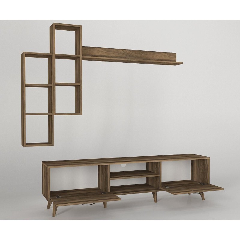 Σύνθετο Art Maison Carcassonne - Walnut (180x35x48.6cm)