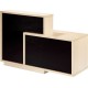 Reception Art Maison Axbridge - Black Natural (160x60x110cm)