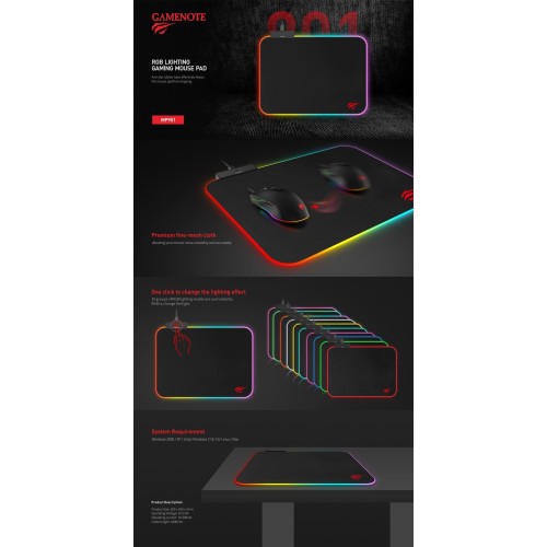 Gaming Mousepad - Havit MP901 RGB