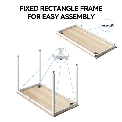 Γραφείο - Eureka Ergonomic® ERK-CD-02EWL-V1 120x60x75εκ.