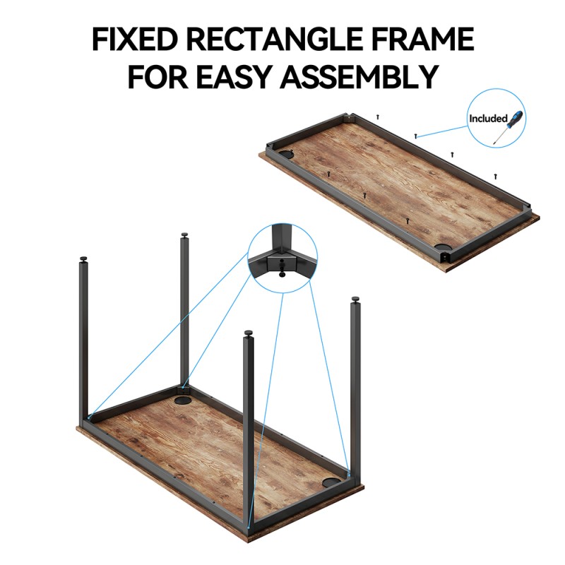 Γραφείο - Eureka Ergonomic® ERK-CD-02VP-V1 120x60x75εκ.