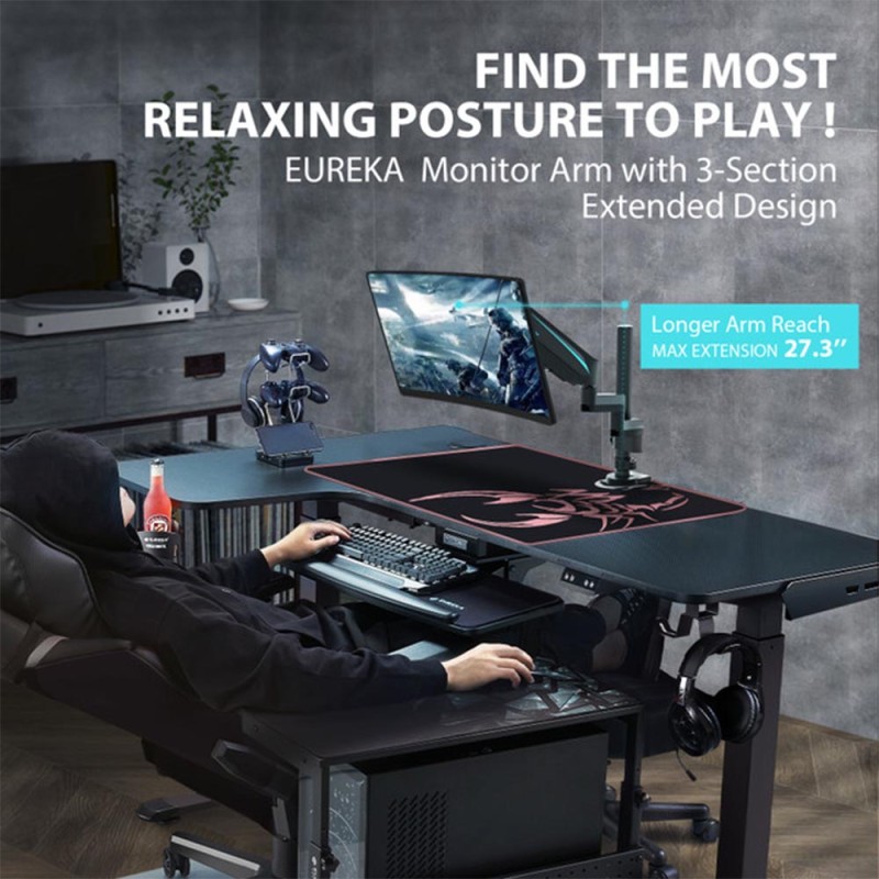 Gaming Αξεσουάρ Γραφείων - Eureka Ergonomic® ERK-MA02-12P