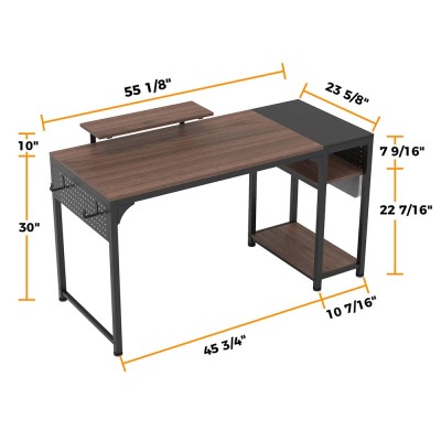 Γραφείο - Eureka Ergonomic® ZX-SS140B-RWB 140x60x76.2εκ.