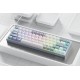 Gaming πληκτρολόγιο - Redragon K631WG-RGB (White/Grey)