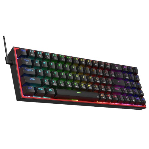 Gaming πληκτρολόγιο - Redragon K628-RGB Pollux (Black)