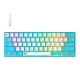 Gaming πληκτρολόγιο - Havit KB877L (Blue/White)