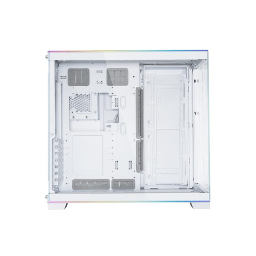 Lian Li O11D EVO RGB White - White EATX(under 280mm)/ATX Columnless Tower PC Case